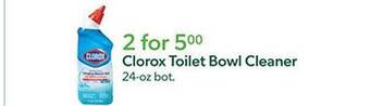 Publix Clorox toilet bowl cleaner offer