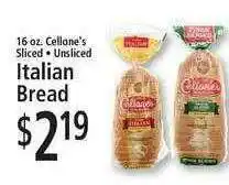 FoodFair 16 Oz. Cellone's Sliced • Unsliced Italian Bread offer