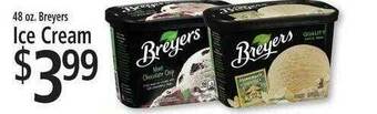 FoodFair 48 Oz. Breyers Ice Cream offer