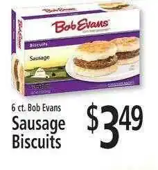 FoodFair 6 Ct. Bob Evans Sausage Biscuits offer