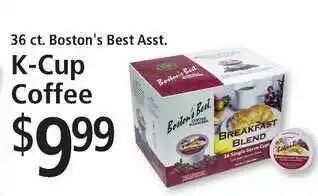 FoodFair 36 Ct. Boston's Best Asst. K-Cup Coffee offer