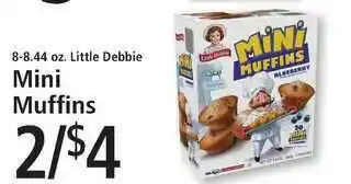 FoodFair 8-8.44 Oz. Little Debbie Mini Muffins offer