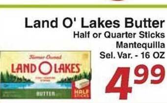 Sellers Bros Land o' lakes butter offer