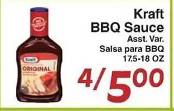 Sellers Bros Kraft bbq sauce offer