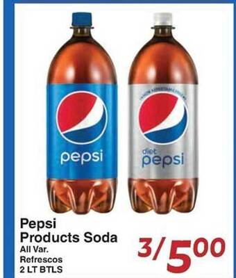 Sellers Bros Pepsi products soda offer