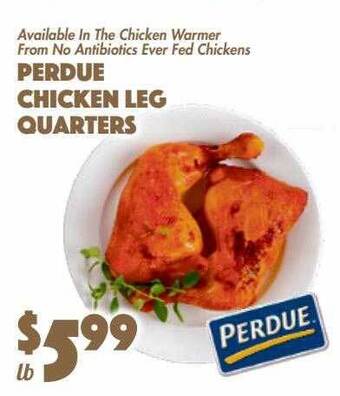 The Food Emporium Perdue chicken leg quarters offer