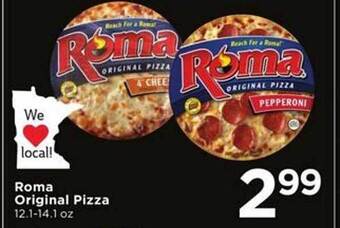 Cub Foods Roma original pizza offer
