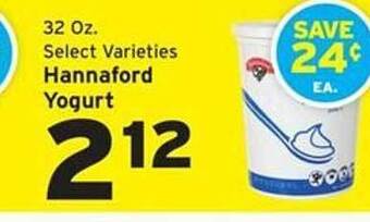 Hannaford Hannaford yogurt offer