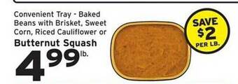 Hannaford Butternut squash offer