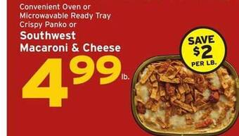 Hannaford Southwest macaroni & cheese offer