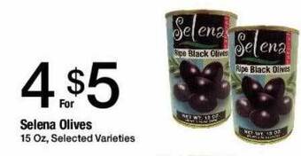 Jons International Selena olives offer