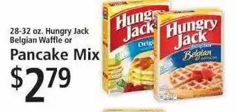 FoodFair Hungry jack belgian waffle or pancake mix offer