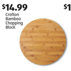 Aldi Crofton Bamboo Chopping Block offer
