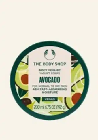 The Body Shop Avocado body yogurt offer