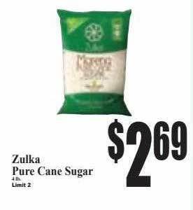 Baja Ranch Zulka pure cane sugar offer