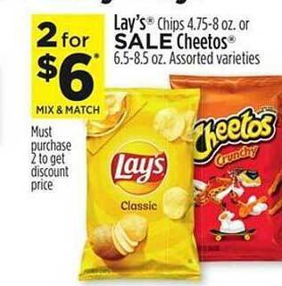 Dollar General Lay's or cheetos offer