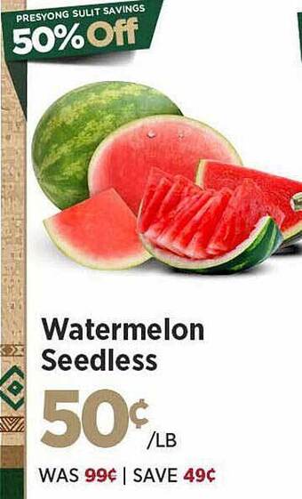 Island Pacific Market Watermelon seedless offer
