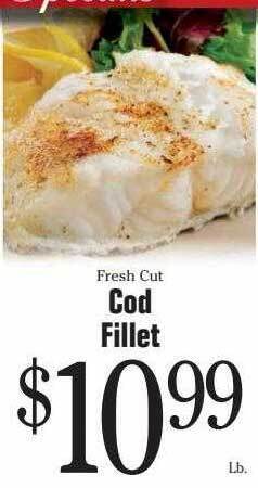 Morton Williams Cod fillet offer
