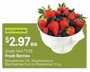Nob Hill Fresh berries offer