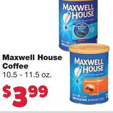 No Frills Supermarkets Maxwell house coffee offer