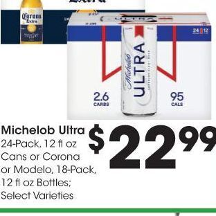 Kroger Michelob ultra offer