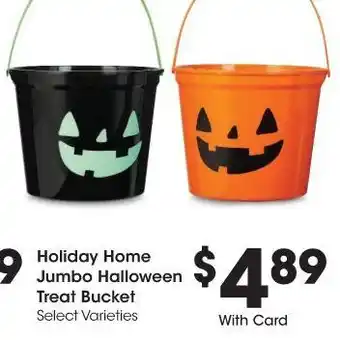Kroger Jumbo halloween bucket offer