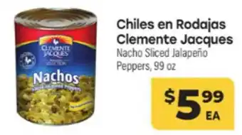 Los Altos Ranch Market Chiles en rodajas clemente jacques offer