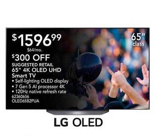 Nebraska Furniture Mart Lg 65 offer
