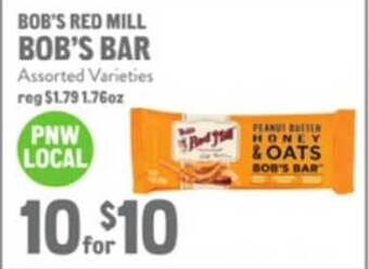 New Seasons Market Bob's red mill bob's bar offer