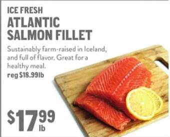 New Seasons Market Ice fresh atlantic salmon fillet offer