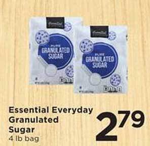 SHOPPERS Essential everyday granulated sugar offer