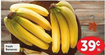 Vons Fresh bananas offer