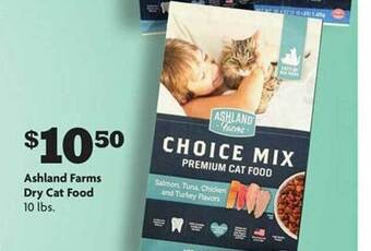 Family Dollar Ashland farms dry cat food offer