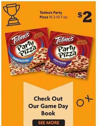 Family Dollar Totino's party pizza offer