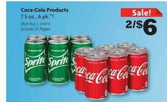 Family Dollar Cocacola products offer