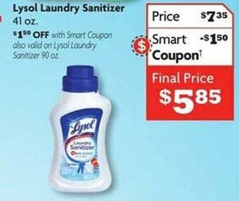 Family Dollar Lysol laundry sanitizer offer