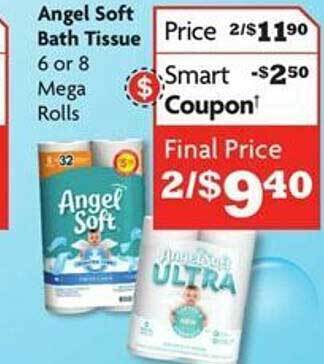 Family Dollar Angel soft bath tissue offer