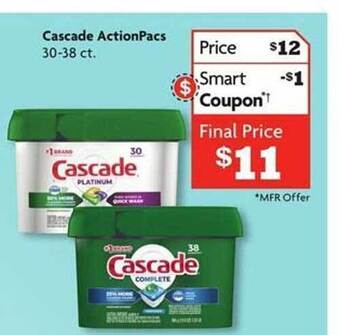 Family Dollar Cascade actionpacs offer