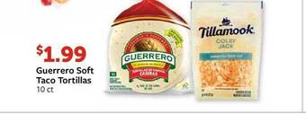 Fareway Guerrero soft taco tortillas offer