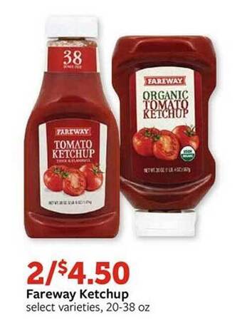 Fareway Fareway ketchup offer