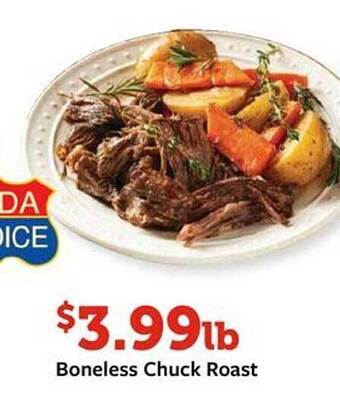Fareway Boneless chuck roast offer