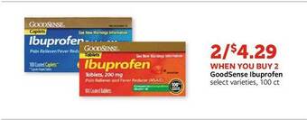 Fareway Goodsense ibuprofen offer