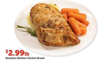 Fareway Boneless skinless chicken breast offer