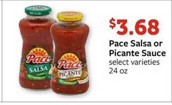 Fareway Pace salsa or picante sauce offer