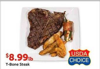 Fareway T-bone steak offer