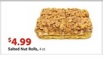 Fareway Salted nut rolls offer