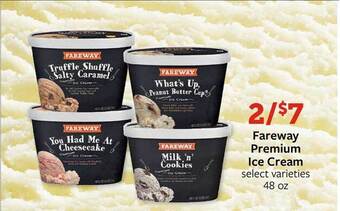 Fareway Fareway premium ice cream offer