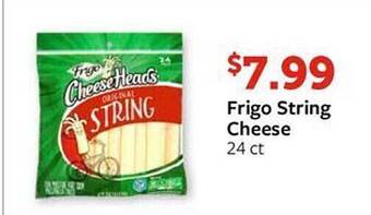 Fareway Frigo string cheese offer