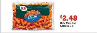 Fareway Dole mini cut carrots offer