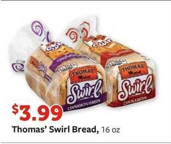 Fareway Thomas' swirl bread offer